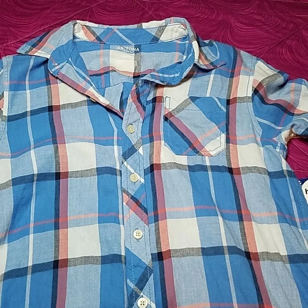 ✔ 5 for $25 Arizona Husky button down 10H /12H